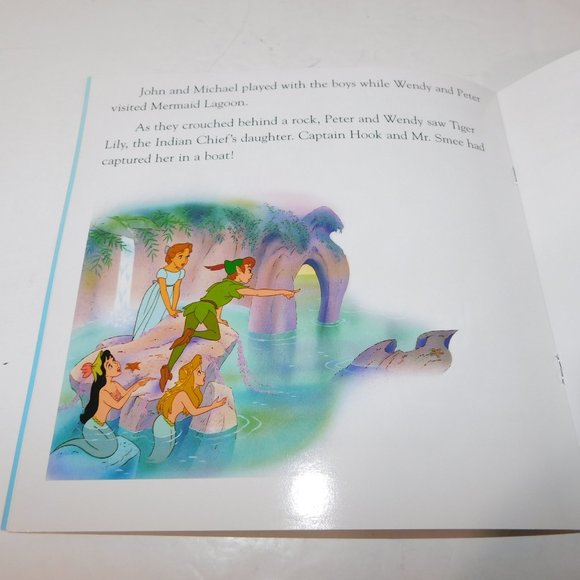 Set of 4 Disney Movie Picture Books Lady and the Tramp The Lion King Peter Pan - Picture 6 of 6